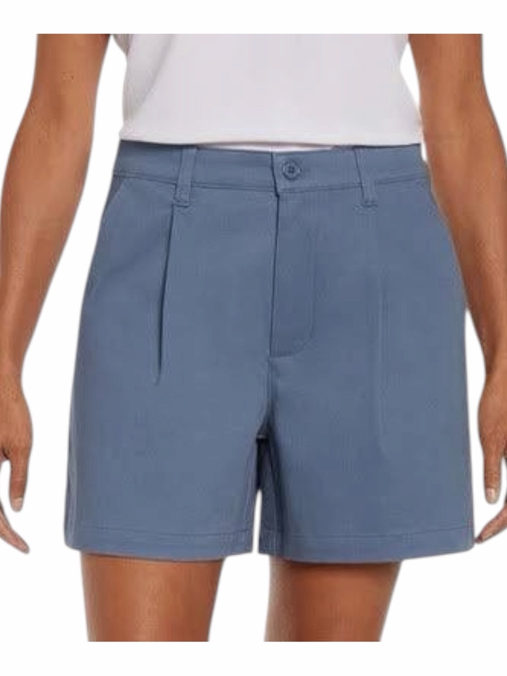 BANANA REPUBLIC Pleated Chino Shorts Womens 6